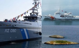 Θερμό επεισόδιο στα Ίμια: Τουρκική ακταιωρός εμβόλισε σκάφος του Λιμενικού
