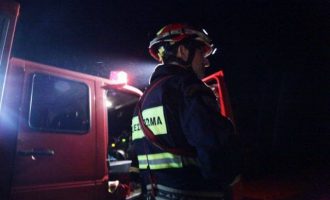 Τραγωδία στον Κολωνό: Ένας νεκρός από φωτιά σε αποθήκη