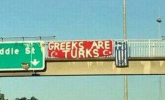 Προκαλούν οι Σκοπιανοί εθνικιστές στη Μελβούρνη: «Οι Έλληνες είναι Τούρκοι» (φωτο)