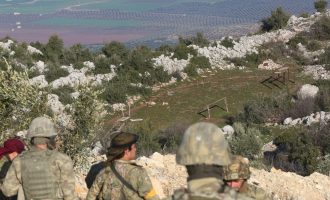 Επτά Τούρκοι στρατιώτες τραυματίστηκαν την Πέμπτη σε μάχες με Κούρδους στην Εφρίν