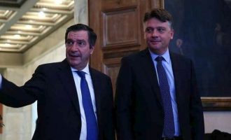 Τι είπαν Καμίνης-Σιλέγκοφ για τη συνεργασία των δήμων Αθήνας και Σκοπίων