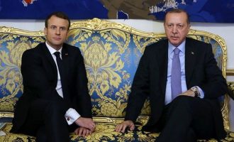 Καβγάς Ερντογάν-Μακρόν – Απείλησε τη Γαλλία με «τρομοκρατία» επειδή στέλνει στρατό στο συριακό Κουρδιστάν