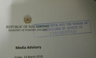 Τι τραβάνε και αυτοί οι Σκοπιανοί με τον Κοτζιά – Τους σφράγισε τα προγράμματα της επίσκεψης με «ΠΓΔΜ»