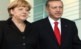 Μέρκελ και Ερντογάν συνομίλησαν για τη Συρία