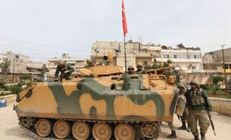 Ανατινάχτηκε τουρκικό τανκ μέσα στην Εφρίν – 9 Τούρκοι στρατιώτες σκοτώθηκαν