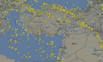 «Άδειασε» ο εναέριος χώρος της Συρίας – Σταμάτησαν να πετούν αεροσκάφη