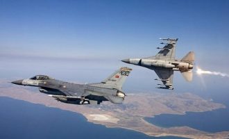 Νέες προκλήσεις από Άγκυρα: 16 παραβιάσεις από τουρκικά F-16 στο Αιγαίο και δύο εμπλοκές