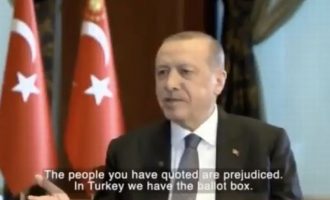 Τα «πήρε» ο Ερντογάν με ερώτηση του BBC: «Μην με κάνετε να γελάω» (βίντεο)