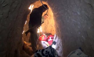Οι Ιρακινοί βρήκαν υπόγεια στρατιωτικά νοσοκομεία του ISIS γεμάτα με νεκρούς τζιχαντιστές