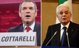 Χάος: Στον άνθρωπο του ΔΝΤ Κάρλο Κοταρέλι δίνει εντολή κυβέρνησης ο Ιταλός πρόεδρος – Στο “βάθος” κάλπες