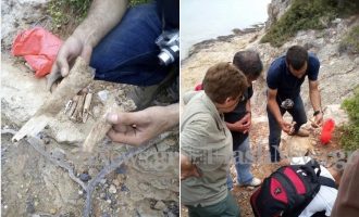 Βρέθηκαν ανθρώπινα οστά στη νησίδα Θεοδωρού στον κόλπο των Χανίων