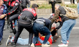 Συνελήφθησαν 84 άτομα στις εκδηλώσεις για την Πρωτομαγιά στην Κωνσταντινούπολη