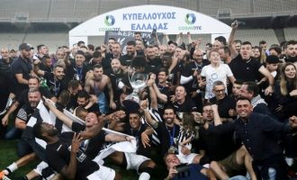 Ο ΠΑΟΚ κυπελλούχος Ελλάδας – Νίκησε στο ΟΑΚΑ 2-0 την ΑΕΚ