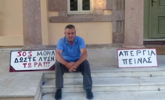 Απεργία πείνας από τον δήμαρχο της Μόριας για την αποσυμφόρηση του hotspot