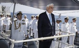 Νέο τελεσίγραφο Παυλόπουλου στην Τουρκία: Το Πολεμικό Ναυτικό θα υπερασπιστεί την ΑΟΖ