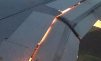 Έπιασε φωτιά το αεροπλάνο που μετέφερε την ποδοσφαιρική ομάδα της Σ. Αραβίας