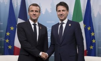 Συνάντηση Μακρόν – Κόντε στη Γαλλία για την ευρωπαϊκή ολοκλήρωση