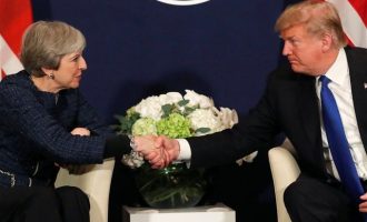 Τραμπ και Μέι ανακοινώθηκε ότι δεν θα έχουν επίσημη συνάντηση στους G7