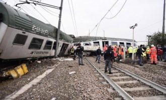 Εκτροχιασμός τρένου στη Γαλλία λόγω κατολισθήσεων