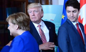 Στόχος του Τραμπ να «πληρώσουν» οι Γερμανοί – «Δέρνει» τον Τριντό ως μήνυμα στη Μέρκελ
