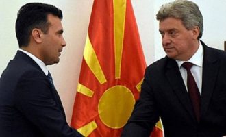 Βαθαίνει η κόντρα μεταξύ Ζάεφ και Ιβάνοφ – Τα Σκόπια στα πρόθυρα πολιτικής κρίσης με… περικεφαλαίες