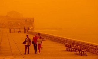 Αφρικανική σκόνη από τη Σαχάρα σκεπάζει την Κρήτη