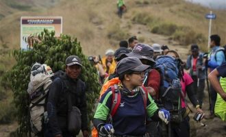 Ινδονησία: Απεγκλώβισαν πάνω από 500 ορειβάτες που είχαν παγιδευτεί από το σεισμό