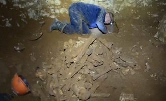 Ανακαλύφθηκε σκελετός μαμούθ στην Κριμαία -Χρονολογείται σε μισό εκατομμύριο χρόνια