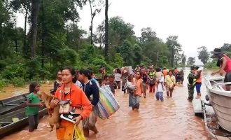 Κατέρρευσε φράγμα και τους έπνιξε στο Λάος – Αγώνας για χιλιάδες πλημμυροπαθείς