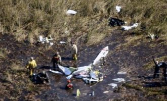 Αεροσκάφος κατέπεσε σε έλος στην Παραγουάη – Νεκρός ο υπουργός Γεωργίας (φωτο)
