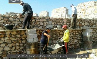 Οι τζιχαντιστές της Τζαΐς Αλ Ισλάμ χτίζουν οχυρώματα στη βορειοδυτική Συρία