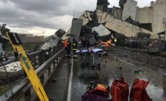 Γέφυρα-εφιάλτης στη Γένοβα: «Ψάχνονται» οι Ιταλοί για τα αίτια της κατάρρευσης