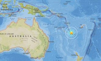 Ισχυρός σεισμός 7,1 Ρίχτερ κοντά στη Νέα Καληδονία – Καθησυχάζουν για τσουνάμι