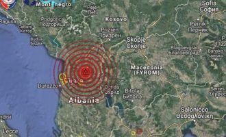 Αλβανία: Σεισμός 5,1 Ρίχτερ στα Τίρανα