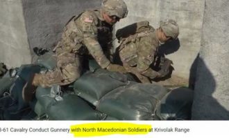 Ο αμερικανικός στρατός είπε τους Σκοπιανούς «Βορειομακεδόνες» αντί για «Μακεδόνες» και έγινε χαμός