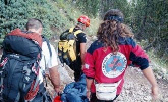 Τραγικό ατύχημα στο Ηράκλειο: Νεκρή 31χρονη πεζοπόρος που έπεσε σε φαράγγι