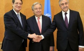 O Γ.Γ. του ΟΗΕ βλέπει ξεχωριστά Αναστασιάδη-Ακιντζί στη Νέα Υόρκη