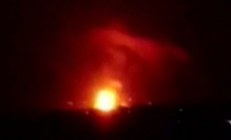 Σύγχυση για το τι συνέβη μετά από ισχυρή έκρηξη σε στρατιωτικό αεροδρόμιο κοντά στη Δαμασκό