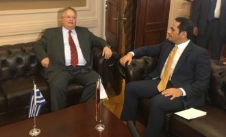 Τι συζήτησε ο Νίκος Κοτζιάς με τον πρωθυπουργό του Κατάρ στη δίωρη συνάντησή τους στο ΥΠΕΞ