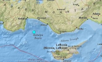 Σεισμός 5,2 Ρίχτερ στον κόλπο της Αττάλειας – Ταρακουνήθηκε η Κύπρος