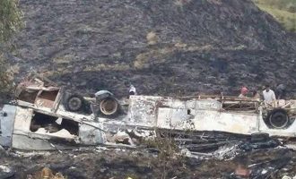 Iσημερινός: Βουτιά θανάτου λεωφορείου σε χαράδρα με 12 νεκρούς