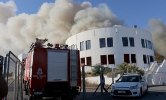 Έσβησε η φωτιά στο Πανεπιστήμιο Κρήτης  – Έρευνες για επικινδυνότητα του καπνού