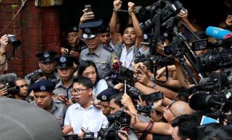 Ομοβροντία ΕΕ-ΟΗΕ για την απελευθέρωση των δύο δημοσιογράφων στη Μιανμάρ
