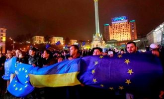 Πάνω από τους μισούς Ουκρανούς θέλουν ένταξη της χώρας τους στην Ε.Ε.