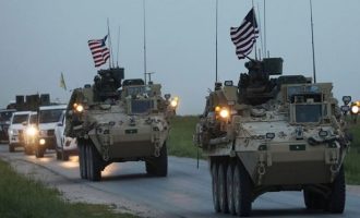 Αμερικανική στρατιωτική φάλαγγα με 150 φορτηγά μετέφερε όπλα στους Κούρδους