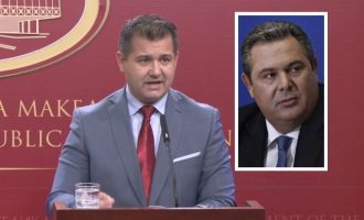Σκοπιανός κυβερνητικός εκπρόσωπος σε Καμμένο: «Μοιραστήκατε ψευδείς ειδήσεις»
