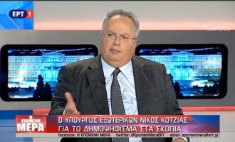 Ο Νίκος Κοτζιάς εξήγησε γιατί δεν συμφέρει στην Ελλάδα να καταρρεύσουν τα Σκόπια