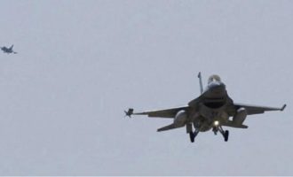 Τουρκικά F-16 πέταξαν πάνω από τη νήσο Παναγιά
