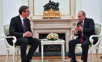 Τι συζήτησαν Πούτιν και Βούτσιτς στη Μόσχα