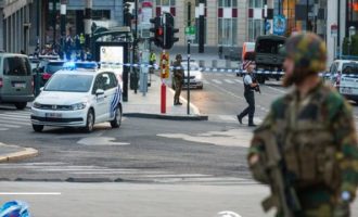 Άνδρας επιτέθηκε με μαχαίρι σε αστυνομικό στις Βρυξέλλες – Φώναζε «Αλλάχου Ακμπάρ»